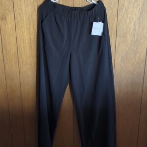 Beyond Yoga Black Men’s Elastic-Waist Dress Pants